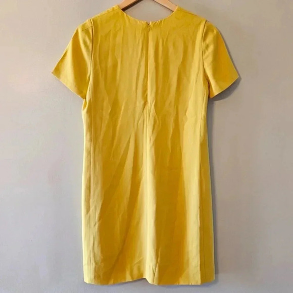 Aritzia Babaton Patricio Japanese Matte Crepe Mini Short Sleeve A-line Dress 6. - Picture 10 of 13